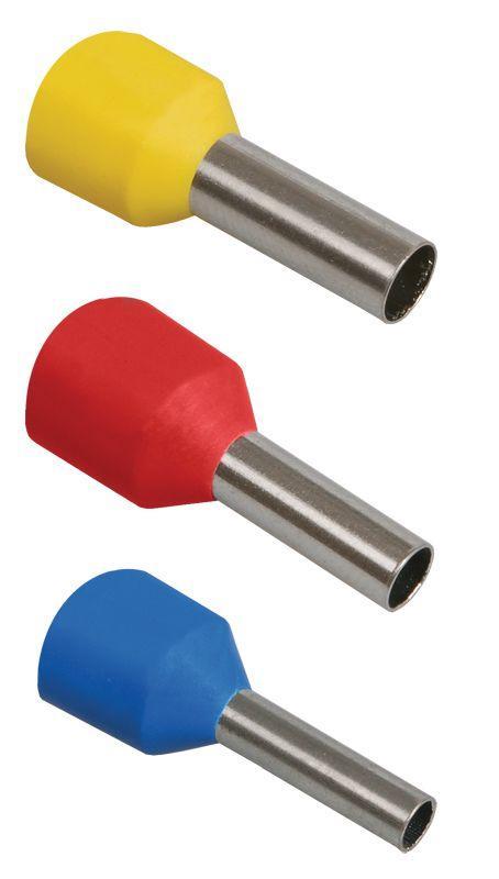 Наконечник НШВИ 2.5-08 син. (уп.100шт) IEK UGN10-D25-04-08